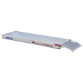 Aluminum alloy stretcher base for ambulance stretcher